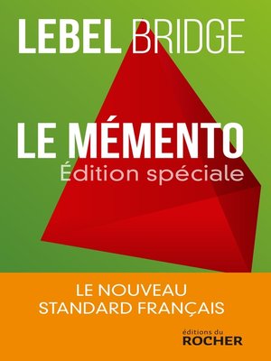 cover image of Le Mémento